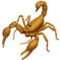 Scorpion emoji on Apple